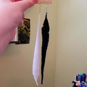 Yin Yang Wormy Earrings